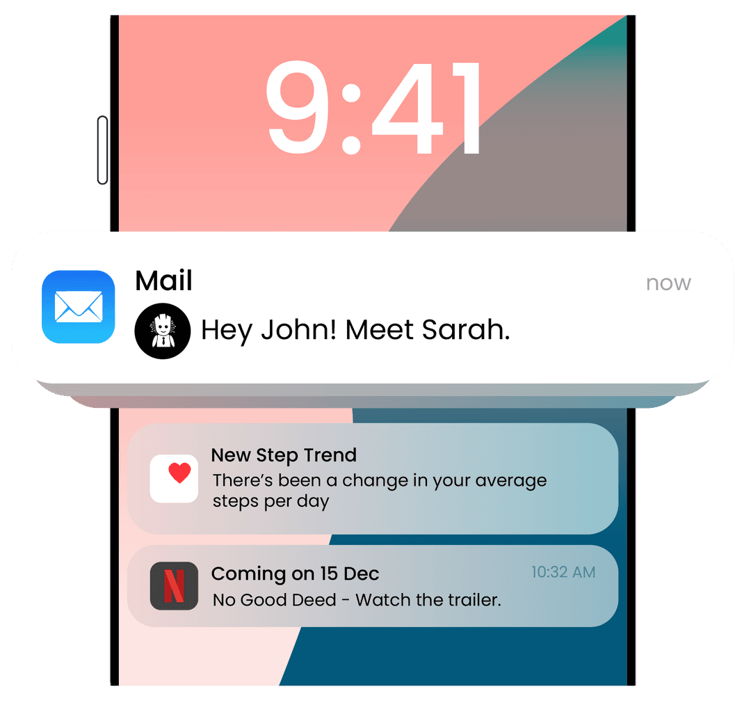 Eywa mobile notification